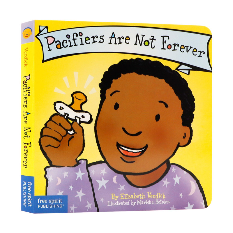 好习惯养成系列 奶嘴不是大孩子用的 英文原版 Best Behavior Pacifiers Are Not Forever 幼儿戒奶嘴行为引导 宝宝情绪启蒙纸板书