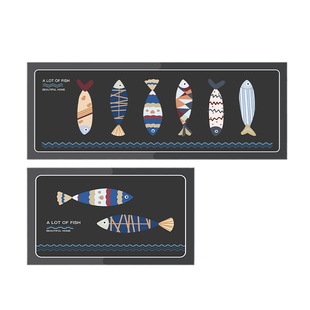 厨房地垫吸水防油长条浴室防滑脚垫子进门口门垫卧室地毯免洗可擦