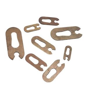 链条接头卡片3分4分5分6分1寸428 50 60 80卡扣封闭式锁片卡簧片