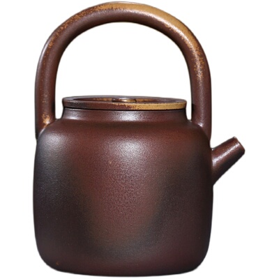 五色土柴烧紫砂烧水壶煮茶壶
