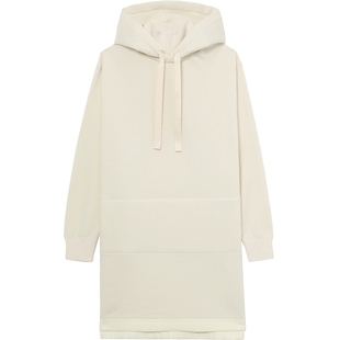 IT JIL SANDER女装中长款连帽上衣新款时尚简约假两件叠层0106XL