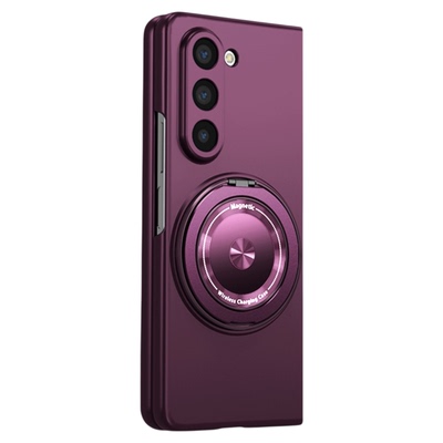 适用三星zfold5手机壳带支架