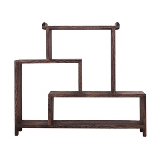 烧桐木桌面置物架杂物收纳架物品摆放架多宝阁古董展示架茶具架