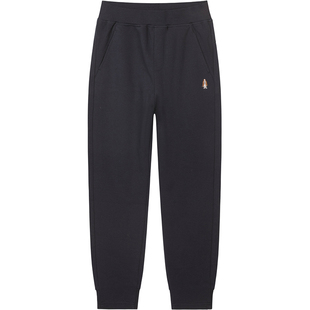 暇步士童装女童长裤春秋新款儿童休闲百搭运动裤大童舒适针织裤子