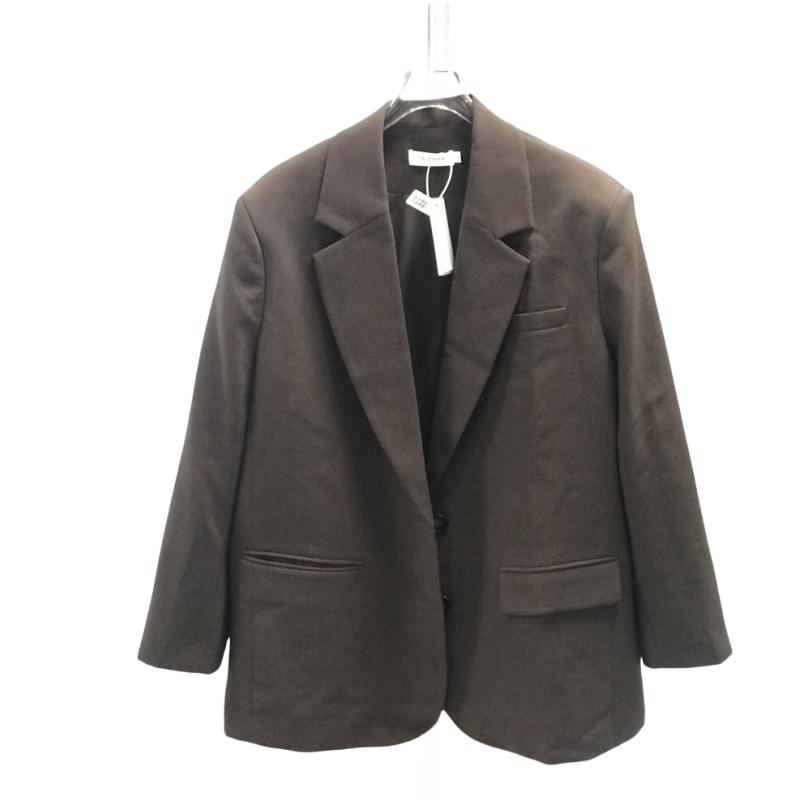 咖啡色西服套装职业正装高级感