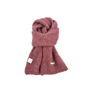 韩版显白绿色围巾女款2025新款冬季软糯亲肤学生保暖短款针织围脖