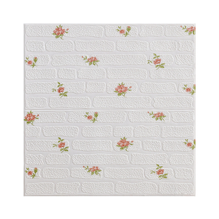 墙纸自粘防水防潮3d立体墙贴壁纸改造遮丑神器泡沫砖墙面装饰贴纸