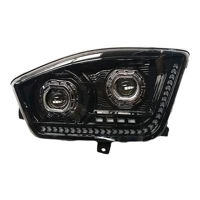 大灯总成双透镜4远4近欧曼EST