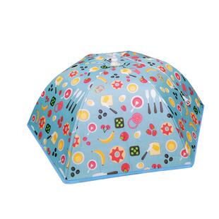 冬季保温菜罩大号盖菜罩食物饭罩子饭菜防尘罩遮菜伞可折叠餐桌罩