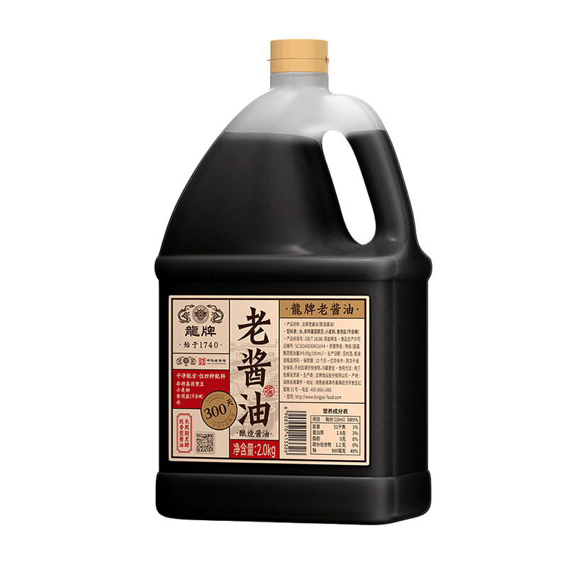 龙牌旗舰店红烧特级300天酿晒