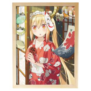 小林家的龙女仆 康娜 托尔 艾露玛 露科亚 动漫周边 海报挂画挂件