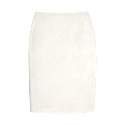 LadyJ进口醋酸优雅中长半身裙