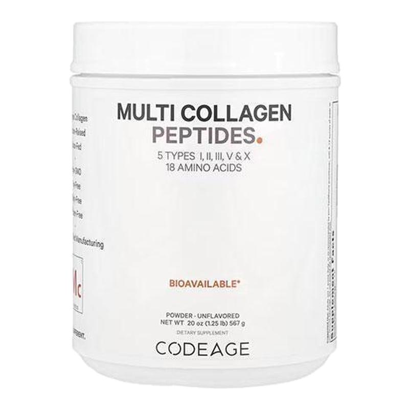 Codeage水解多胶原蛋白肽补水焕亮养发肤甲弹润美肤补水亮