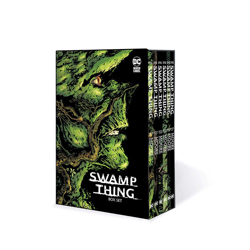 【预售】沼泽怪物盒装版 英文原版 Saga of the Swamp Thing Box Set DC漫画 阿兰摩尔