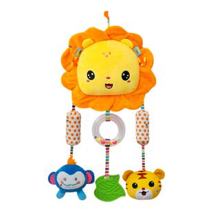 贝佳丽婴儿宝宝安全座椅挂饰0到1岁风铃推车挂件摇铃安抚玩具床铃