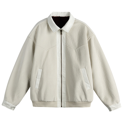 【美式双面穿】加绒加厚夹克外套