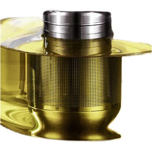 316不锈钢茶漏茶滤茶叶过滤网泡茶神器花茶球茶仓茶隔茶水分离器