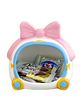 高颜值玄关钥匙收纳摆件茶几桌面高级化妆品首饰杂物遥控器收纳盒