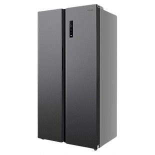 Midea/美的 BCD-606WKPM(E) 对开双开门超薄嵌入变频家用冰箱大型