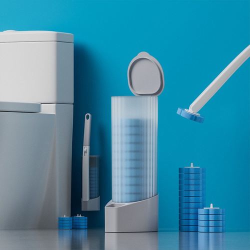 一次性马桶刷家用无死角卫生间厕所免挂套装式清洁打孔刷马桶刷