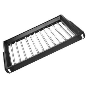 洗衣机上方抽拉衣架隐形藏晾衣架阳台超薄加深抽拉裤架免打孔拉篮