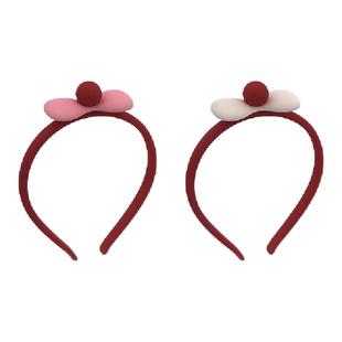 TOGGLER 小小世界系列 亲肤硅胶减龄蝴蝶结高颅顶显发量发箍礼物