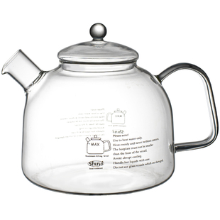 漱以明火煮茶壶耐高温玻璃泡茶烧水壶高硼硅大容量耐热直火壶大号