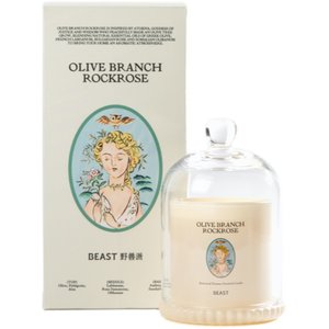 THEBEAST野兽派官方旗舰店野兽派植萃钟罩香薰蜡烛160g家用卧室香氛礼物新婚生日