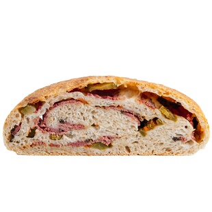 枣叔的店帕斯雀牛肉辣味酸黄瓜全麦欧包手工面包硬欧速食零食早餐