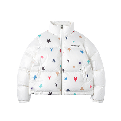 加厚白鸭绒短外套betweenand