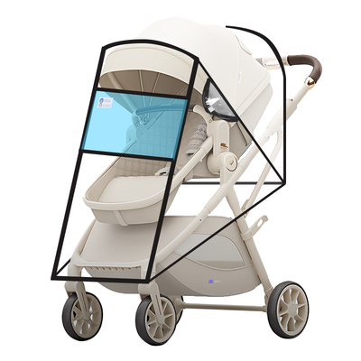 婴儿车防风挡雨罩加大小宝宝冬季推车保暖罩通用遛娃神器口袋车衣