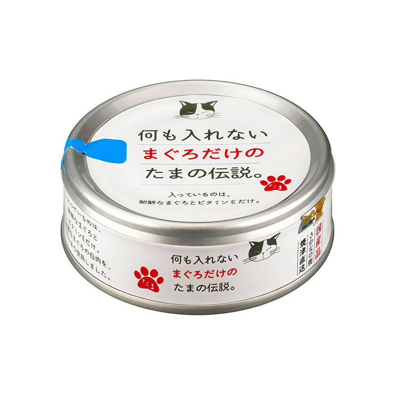 日本进口三洋的传说猫罐头金枪鱼鸡肉鲣鱼成猫宠物零食营养湿粮包