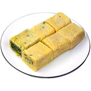 关东煮食材翡翠蛋糕450g荣成菠菜蛋卷夜市便利店商用玉子烧好炖煮