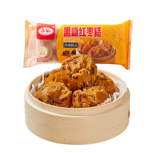 东泉黑糖红枣发糕半成品速冻糕点