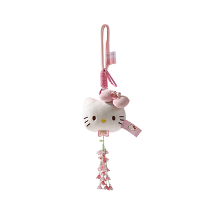 正版hellokitty包包挂件小玩偶哈喽凯蒂猫毛绒公仔汽车挂饰女礼物
