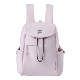 FILA FUSION斐乐翻盖南瓜包2026新款女包包双肩包背包大容量书包