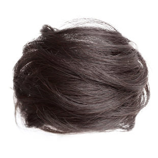 真发丸子头假发发圈低扎蓬松增加发量花苞头懒人盘发神器古风发包