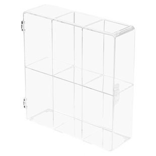 4代心底密码labubu展示盒适用泡泡玛特拉布布手办盲盒收纳展示架