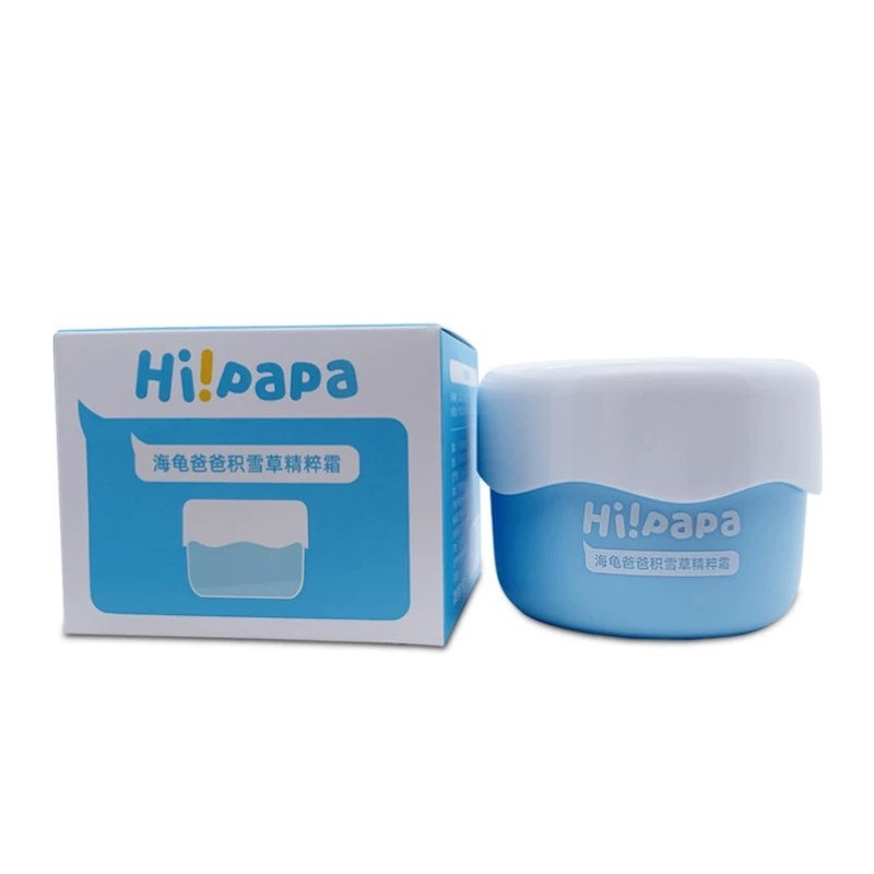 Hipapa海龟爸爸积雪草精粹霜秋冬季滋润保湿婴幼儿润肤修护面霜