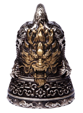 食肉者铃铛黄铜项链复古钥匙扣礼