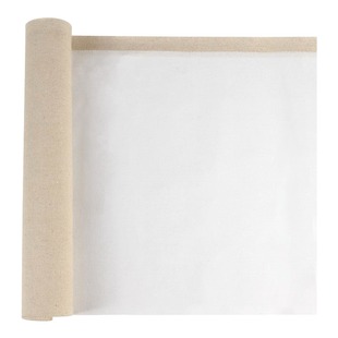 亚麻油画布混纺细纹雨露麻油画画布丙烯画布油画框绷布绘画材料油画颜料油画布料工具大尺寸批发专业整卷棉麻