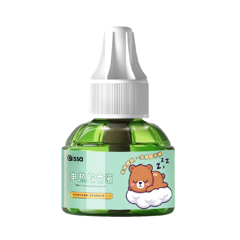 PISSA电热蚊香液家用驱蚊液器插电式非无味灭防蚊补充液加热