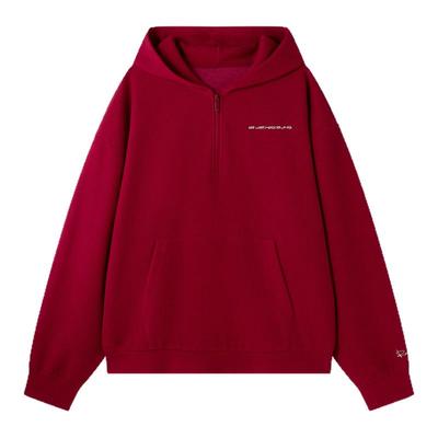 BJHG不计后果美式连帽卫衣情侣款