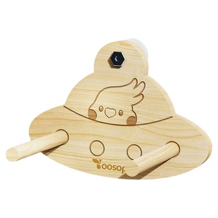 优嗖鹦鹉摇摆飞船鸟玩具站架原木玄凤虎皮秋千鸟笼造景用品解闷