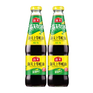 海天上等蚝油700g*2瓶生蚝熬制火锅蘸料拌陷调料调味料调味品