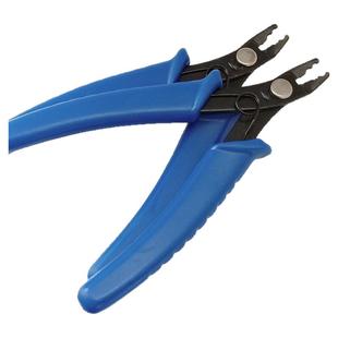 手工饰品diy工具钳子多功能PVC手柄珠宝定位夹扁钳卡线扣专用钳