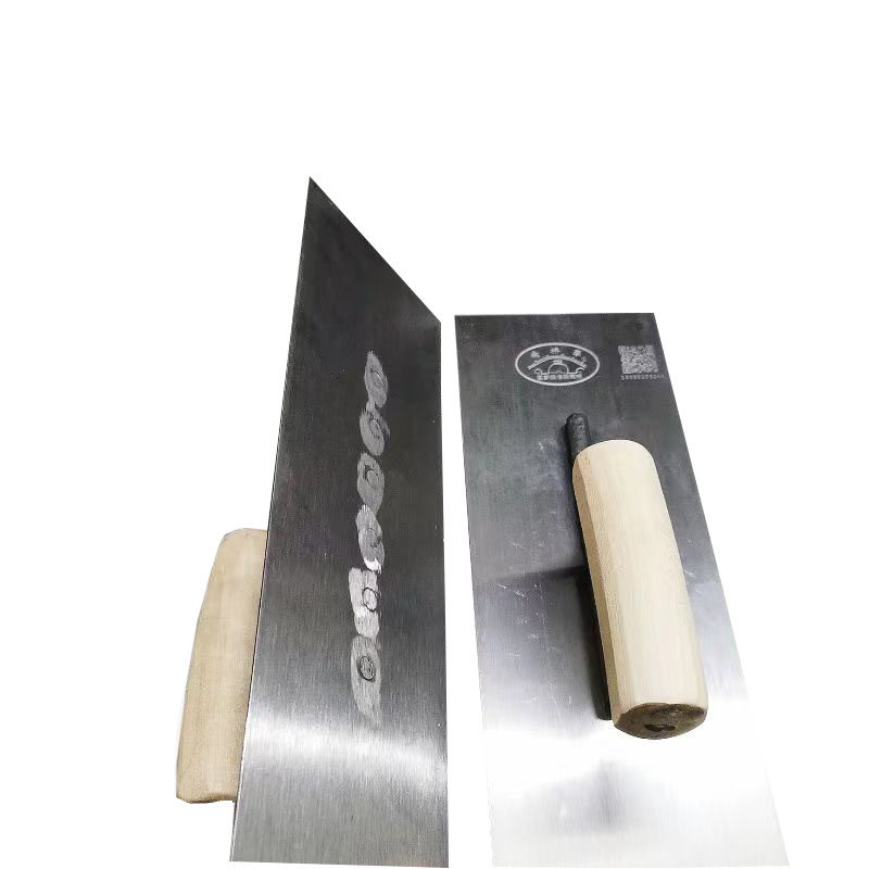 孝感南桥李抹灰刀抹泥刀锰钢铁板批子灰齿板小中大号泥瓦抹墙工具