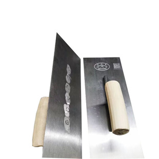 孝感南桥李抹灰刀抹泥刀锰钢铁板批子灰齿板小中大号泥瓦抹墙工具