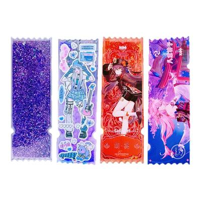 亚克力流沙票根定制动漫周边摆件