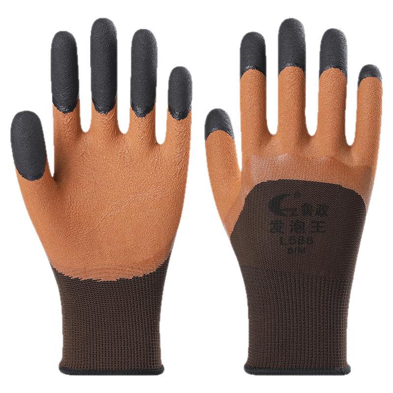 劳保手套工作耐磨塑胶防护用品